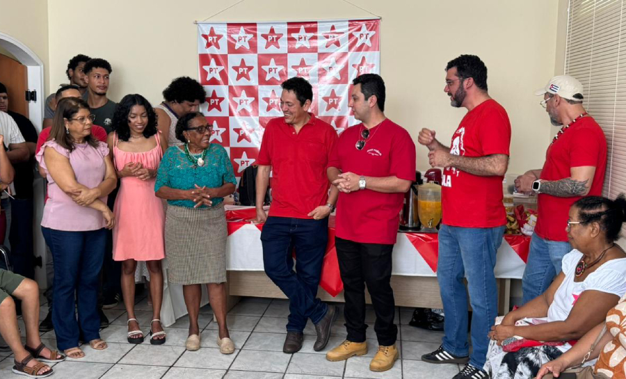 Tiago Mourão toma posse como presidente do PT de Rio Branco